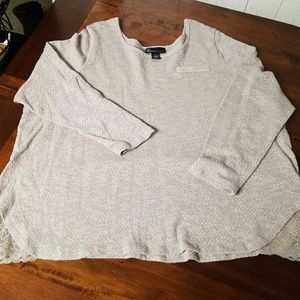 Beige Lace Detail Knit Top (26/28)